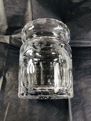 Rogaska Cut Crystal Biscuit Jar Made In Slovenia