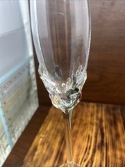 ION TAMAIAN FLAMES COLLECTION CRYSTAL CHAMPAGNE TOASTING FLUTE – GLASS