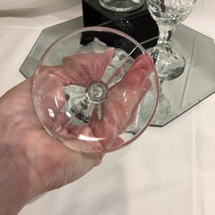 Princess House Fantasia 6.75” Water Wine Goblet – Set of 3