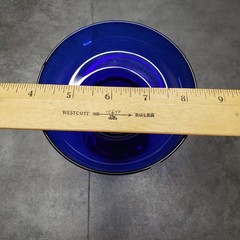 Cobalt Blue Margarita Cocktail Glasses