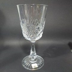 Oscar De La Renta Crystal Austria Stemmed Glass Water Wine Drinkware Barware