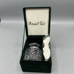 Shannon Crystal Jelly Jar With Spoon in Velvet Marshall Field’s Box