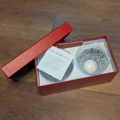 Baccarat Tumbler Aria 2025 Whisky Glass Set of 2 Clear W/Box Brand New Unused