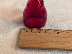 New Martinsville *MOONDROPS RED* Set Of 6 Cordial Glasses – Beautiful!