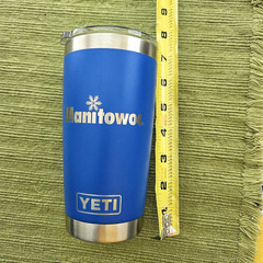 Yeti Blue 20 Oz Insulated Tumbler Manitowoc UR United Refrigeration Lid Cup
