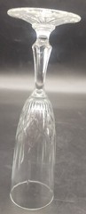 Vintage Clear Lead Crystal Champagne Flute Glass 4 Ounces