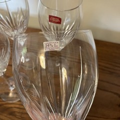 New Cristal D’Arques Enchante Lead Crystal Goblets France 8” 10oz Set Of 4 Boxed