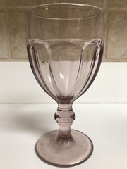 Libbey Gibraltar Light Purple/Pink Water Glasses