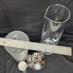 Grey Goose Shaker and Pitcher Bar Set for Shaken or Stirred Drinks