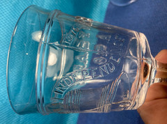 c.1875 100 YEAR CENTENIAL Adams Glass «LIBERTY BELL» Goblet 6 1/8″ 4th of JULY