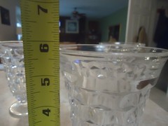 Set of 4 Fostoria American 5 3/4″ 12 oz. Footed Iced Tea Tumblers