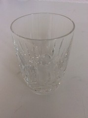 Waterford Kildare Crystal 4 1/2” 12 Ounce Flat Tumbler Barrel Shape Never Used