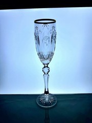 Waterford Cherished Moments Gold – Fluted Champagne Glass, 10 1/4″ *IN BOX*
