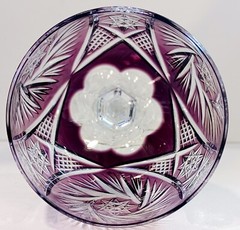 Amethyst Water Goblet By Unknown Manufacturer 7 3/4″