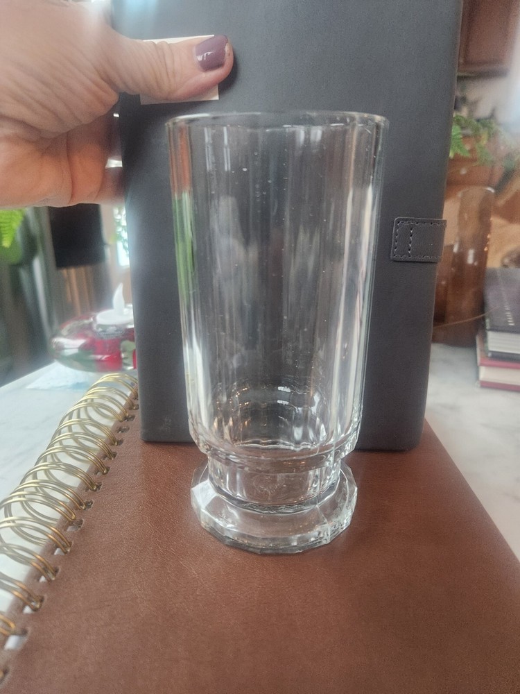 Dansk Designs Glass Highball Gustav 14 OZ 6″ H France Crystal Barware Cocktail