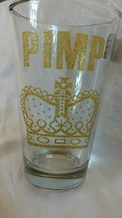 Lot of 3 Cerve Circleware Gold PIMP Crown 15.5 oz. Cooler Tumbler NEW