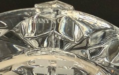 Tiffany & Co Crystal Beer Mugs Set of 2 Rock Ice Cut Clear Barware Luxury