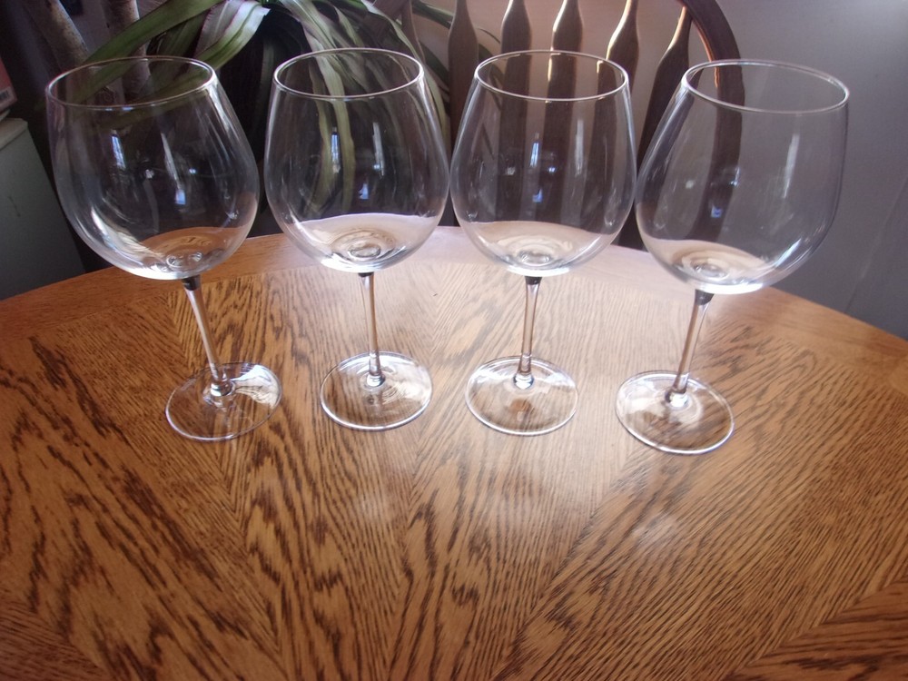 Wine 22 Oz Di Vino Rosenthal Wine Blown Crystal – Set of 4