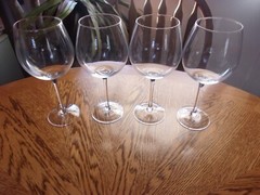 Wine 22 Oz Di Vino Rosenthal Wine Blown Crystal – Set of 4
