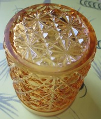 Vintage EAPG Daisy & Button Water Tumbler 1884 Very Nice