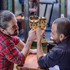 2 Pcs Medieval Cups and Goblets Dragon Wine Goblet Chalice Goblet 7 oz Resin …