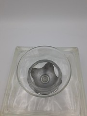 Vintage Farber Bros Krome Kraft Clear Glassware.
