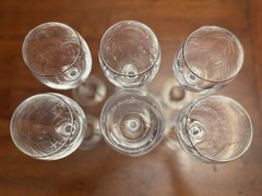 Marquis by Waterford ALLEGRA PLATINUM Crystal Wine Glasses Goblets – Set of 6