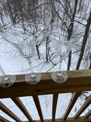 Mikasa SPECTRUM Crystal Wine Glasses Stemware 7 7/8″ New With Tags 4