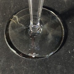WATERFORD MILLENNIUM PEACE CHAMPAGNE FLUTES, Cut Lead Crystal, 9 1/2″, 8oz, 2PCS