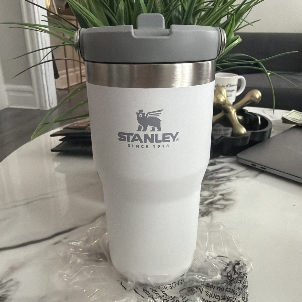 Stanley 20 oz Stainless Steel Ice Flow 2.0 Flip Straw Tumbler Frost