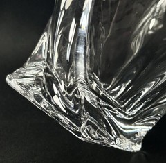 Mikasa Motion Crystal Whiskey Lowball Glasses Double Old Fashion Set Of 4