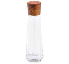 Nambe Vie Decanter with Stopper | 12-Inch | Decanter for Whiskey, Wine / Acacia