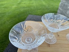 Waterford Kenmare Crystal Champagne Sherbet Coupe Glass 4-5/8” ~set Of 4