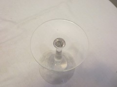 Morgantown Crystal MAYFAIR Etched Tall Sherbet/Champagne