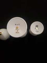 (4) ARITA Designed by SHIBATA Japan Wine Cordial Glass