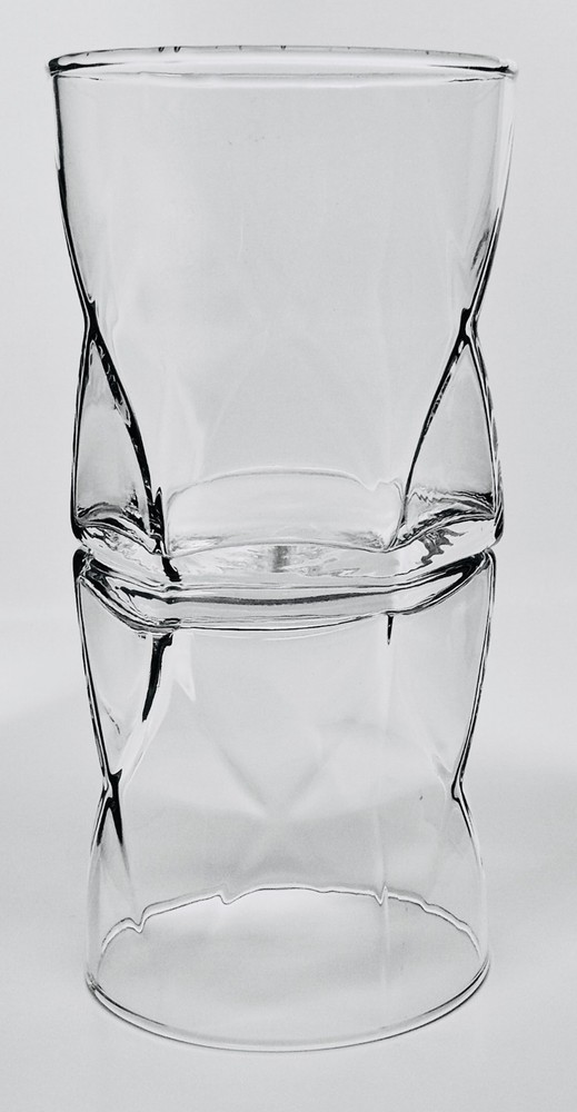 Libbey Glass Rhombus Rocks Glasses, 3.5” Tall, 12 oz. – Set of 2