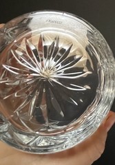 WATERFORD Sparkle Crystal Double Old Fashioned Glasses Set of 2.
