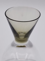 Rosenthal Fortuna Smoke Cordial Port Fruit Cocktail Oyster Glasses Set of 6