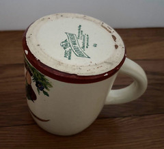 Vtg 1960 RW Rudolf Wächter Hand Painted Ceramic German Beer Stein Mug