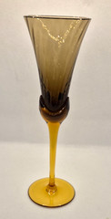 Vintage 1980’s MIKASA BLOSSOM GINGER Champagne Flutes-Set Of 5-Discontinud-EUC