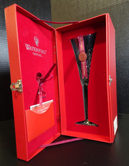 Waterford Crystal 12 Days of Christmas Turtle Dove Flute Charm Box Ireland NEW