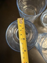 Set of 4 Vintage Libbey Misty Blue Juice/Rocks Glasses