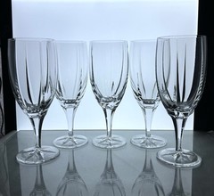 Rogaska Tulipe – Iced Tea Glasses 8 1/4”, Set of 5