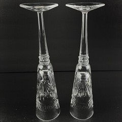 Lenox Millennium Edition Champagne Flutes Set 2 Dawn of Milllennia Wedding 10″