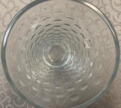 Libbey Clear Glass Dot Bubble Optic Dot 5.75″ 16 oz. Set of 3