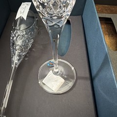 Waterford True Love Toasting Flute Pair Love Flutes Crystal 1058291 New In Box