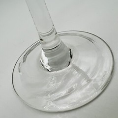 Lenox Crystal Heather Pink Balloon Wine Glasses 8 7/8”