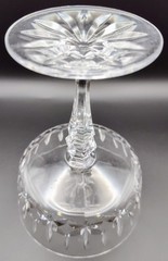 Galway Irish Crystal Baldmore Saucer Champagne Set 4 Orig Box #25122 Ex Cond