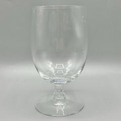 Set Of 9 Vintage Fostoria Fascination Clear Footed Ice Tea Glasses /cb