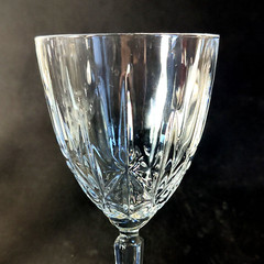 WATERFORD Marquis SPARKLE WATER / WINE GLASS, Cut Crystal, 8 3/8″, 12 oz, Italy